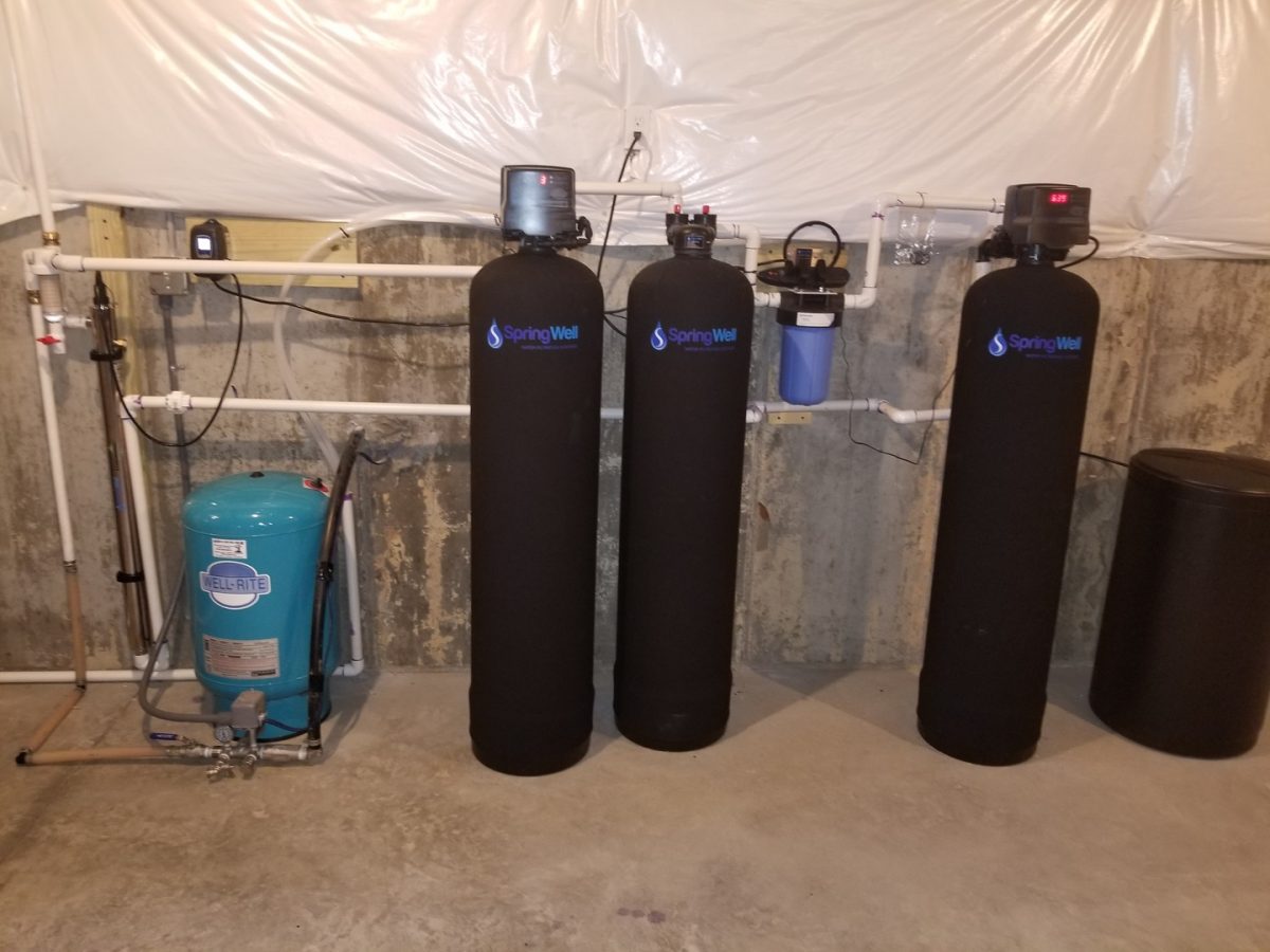 SpringWell Ultra whole house water filter for well water (review