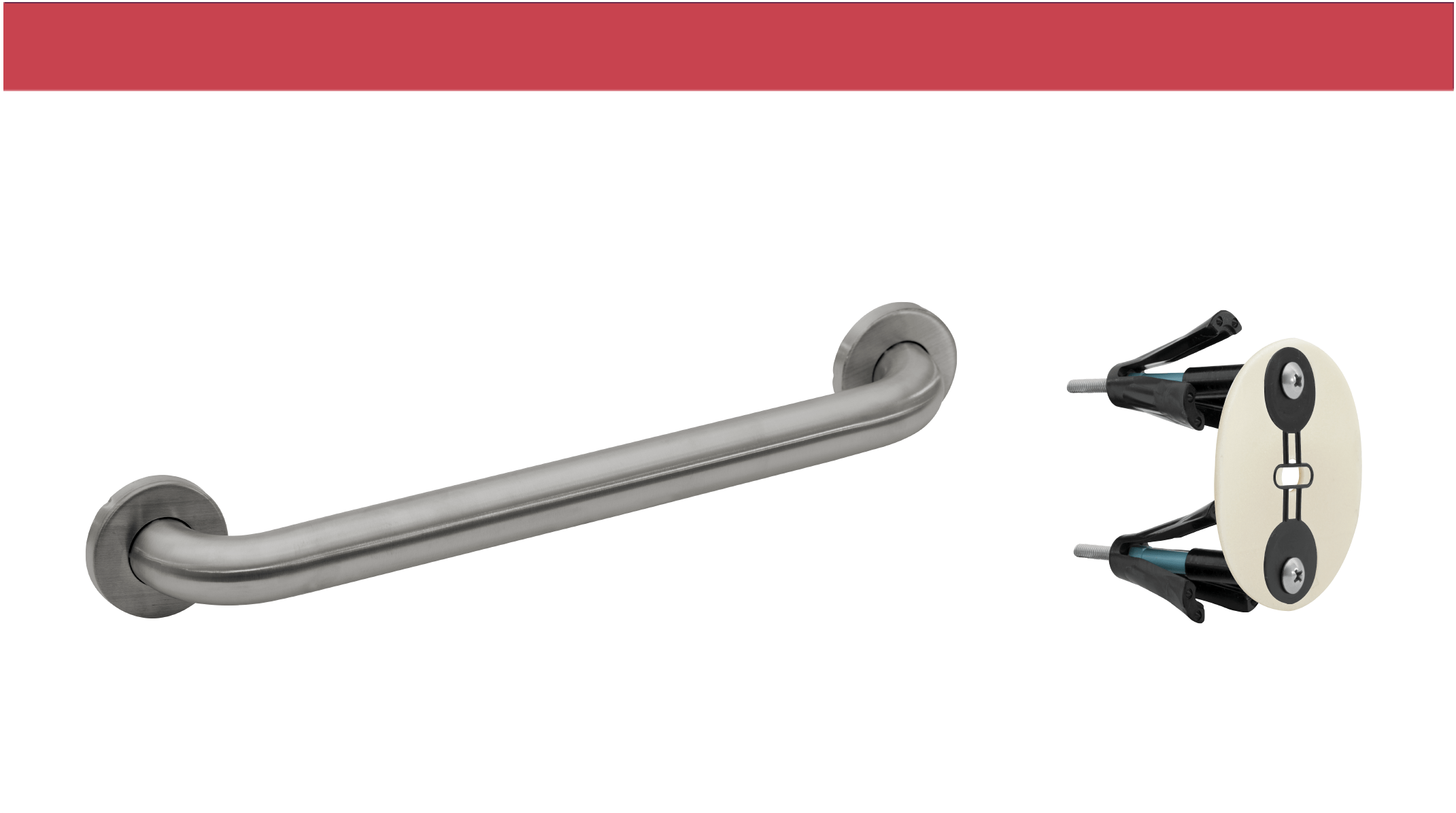 18″ Stainless Steel Grab Bar CleanCut