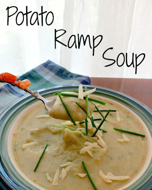 Recipe Potato Ramp Soup with Cheddar & Chives Clean Eats, Fast Feets