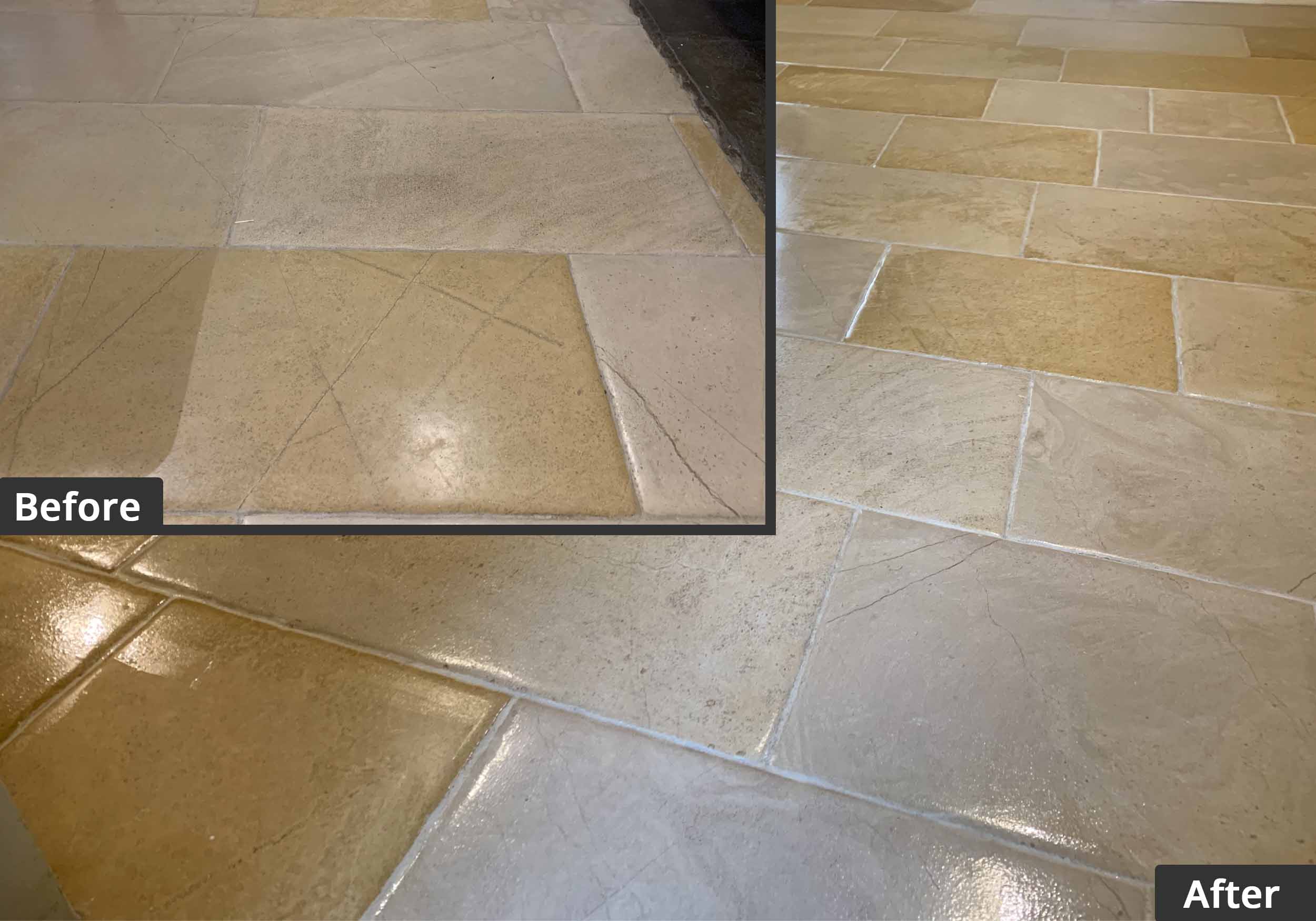 Stone Gallery Cleaned & Sealed