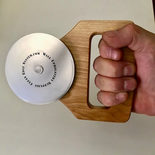 Speed roller Wall upholstery tool Quick fabric tucking tool