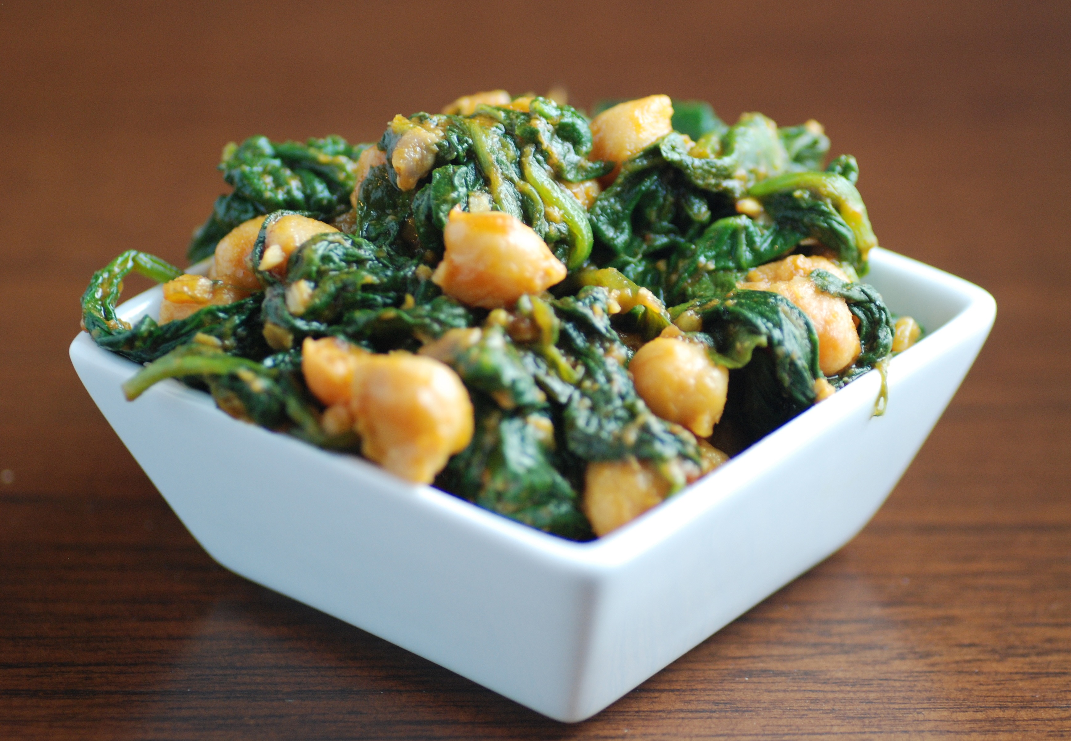 Spinach and Chickpeas
