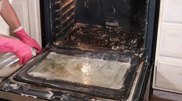 White Residue in Oven After Cleaning: What to Do? - CleanerProfy