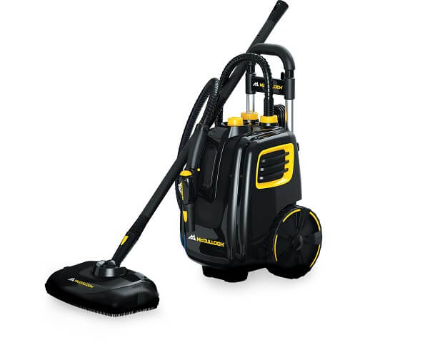 How to Use McCulloch MC1385 Canister Steam Cleaner - Cleaners Talk