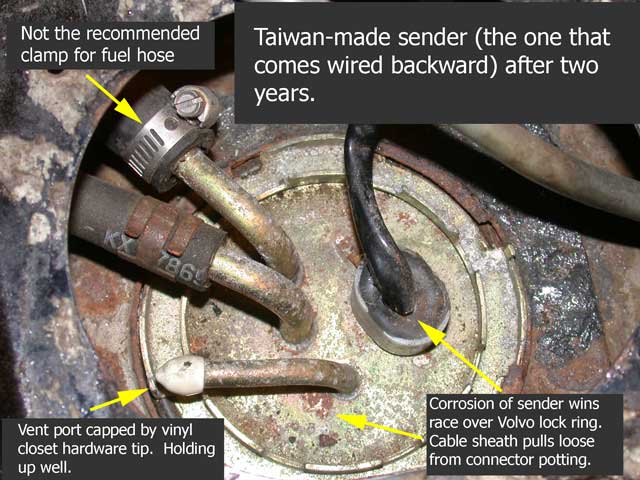 In the Tank - 240 Volvo Tank Pump and Sender