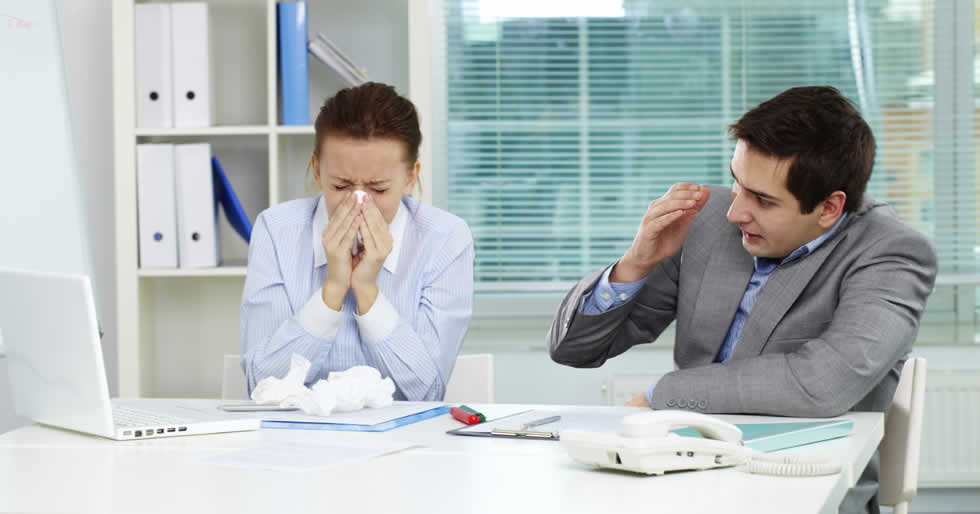 Does your office make you sneeze? CleanForce Office Cleaning London