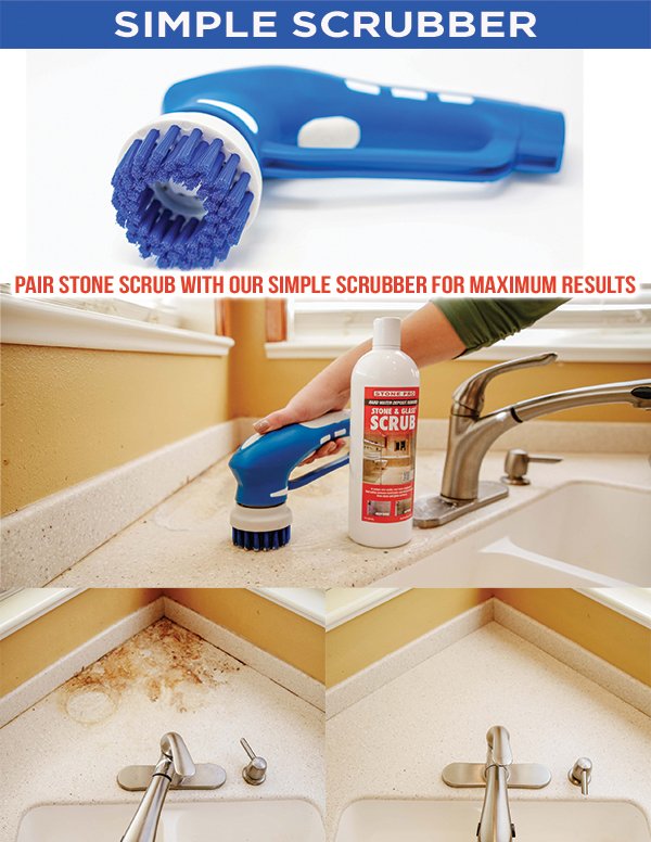 Stone and Glass Scrub Cleanit