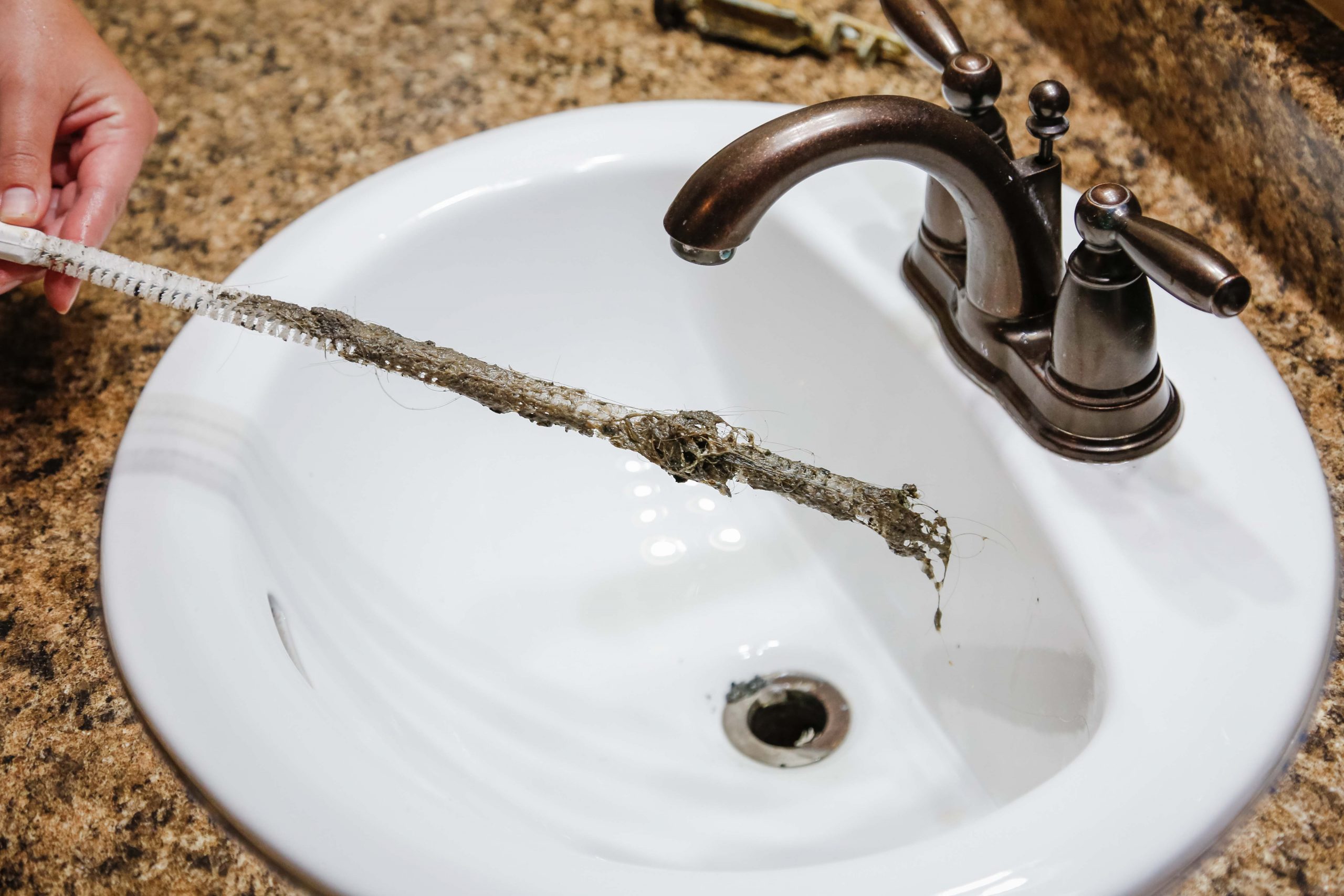 Hair Catching and Sink Overflow Brush Cleanit