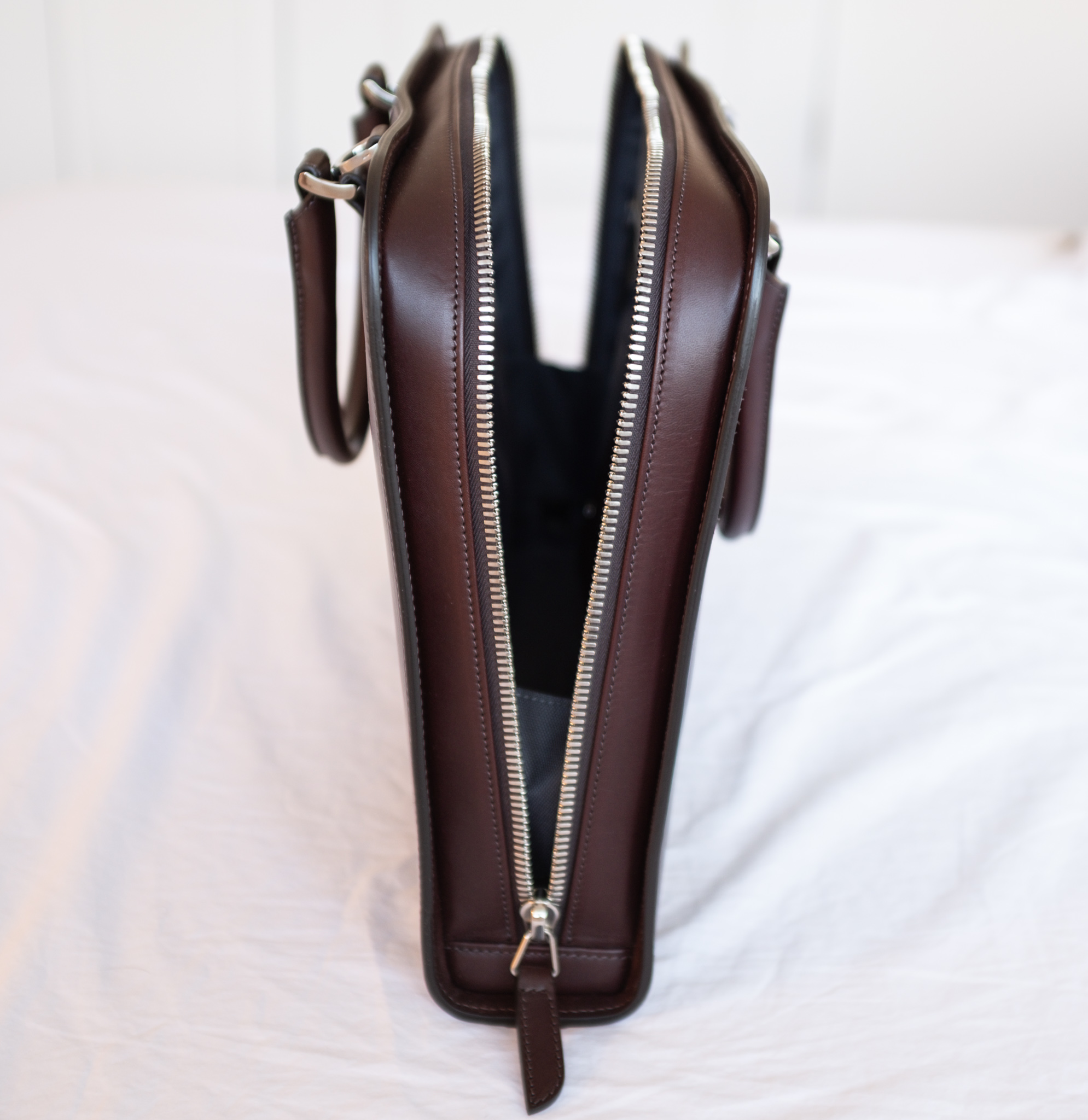 Carl Friedrik Palissy briefcase review Clean Lines