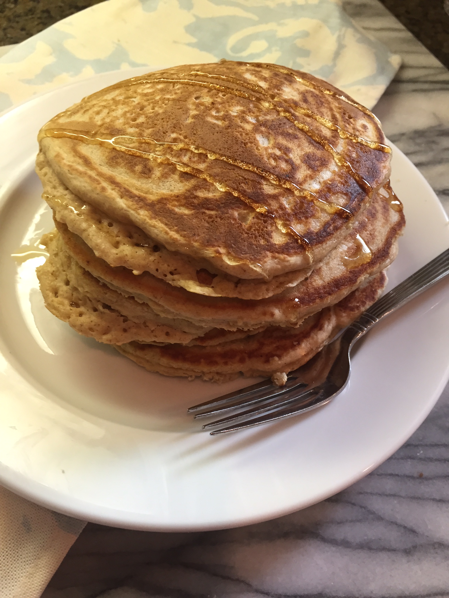 Gluten Free Pancakes with Gluten Free Oats Cleanly Consumed