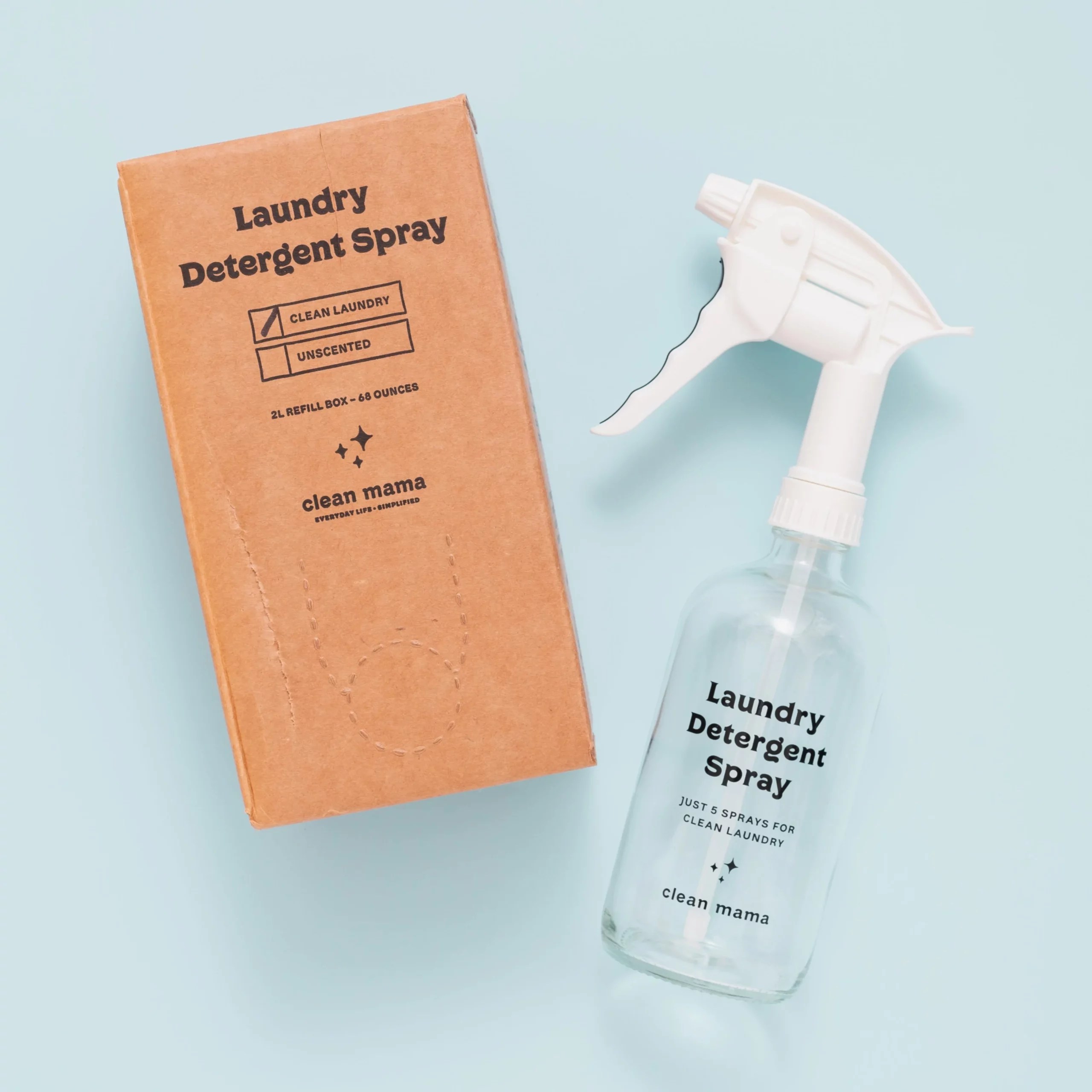 Laundry Detergent Spray Starter Kit Flash Sale Clean Mama