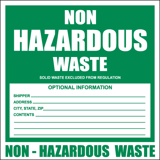 Hazardous Waste Labeling and Marking Clean Management