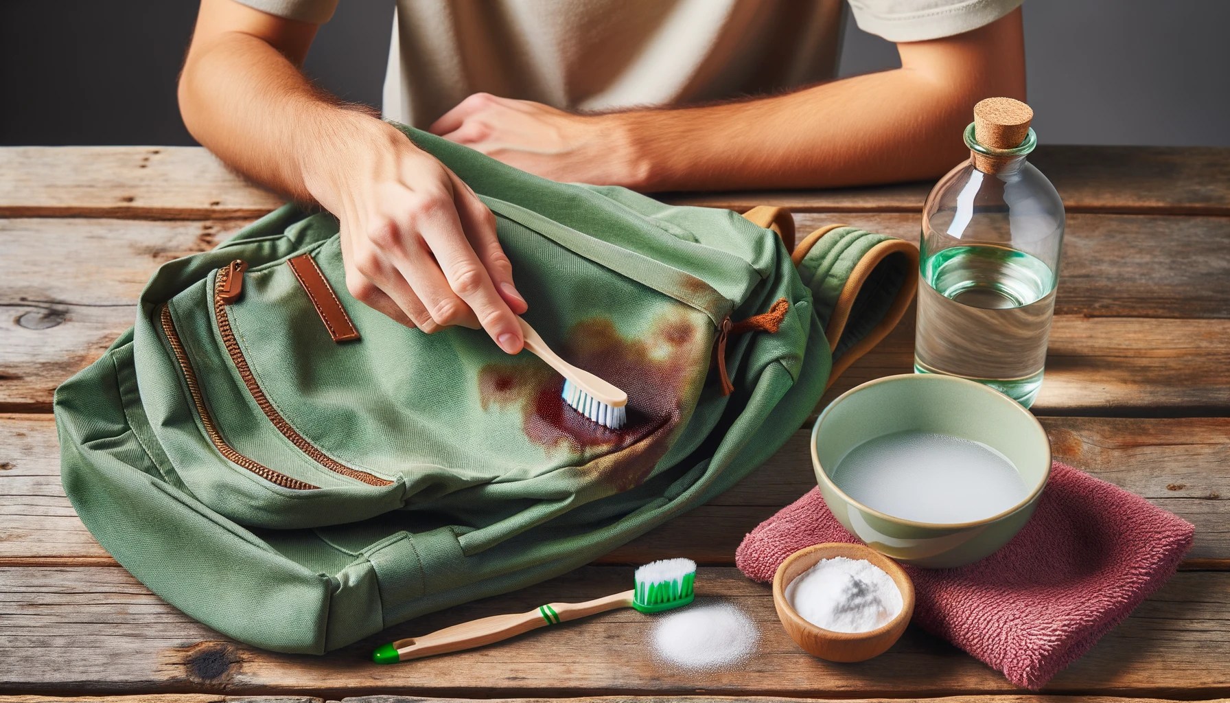 How To Get A Stain Out Of A Backpack Using DIY Solutions!