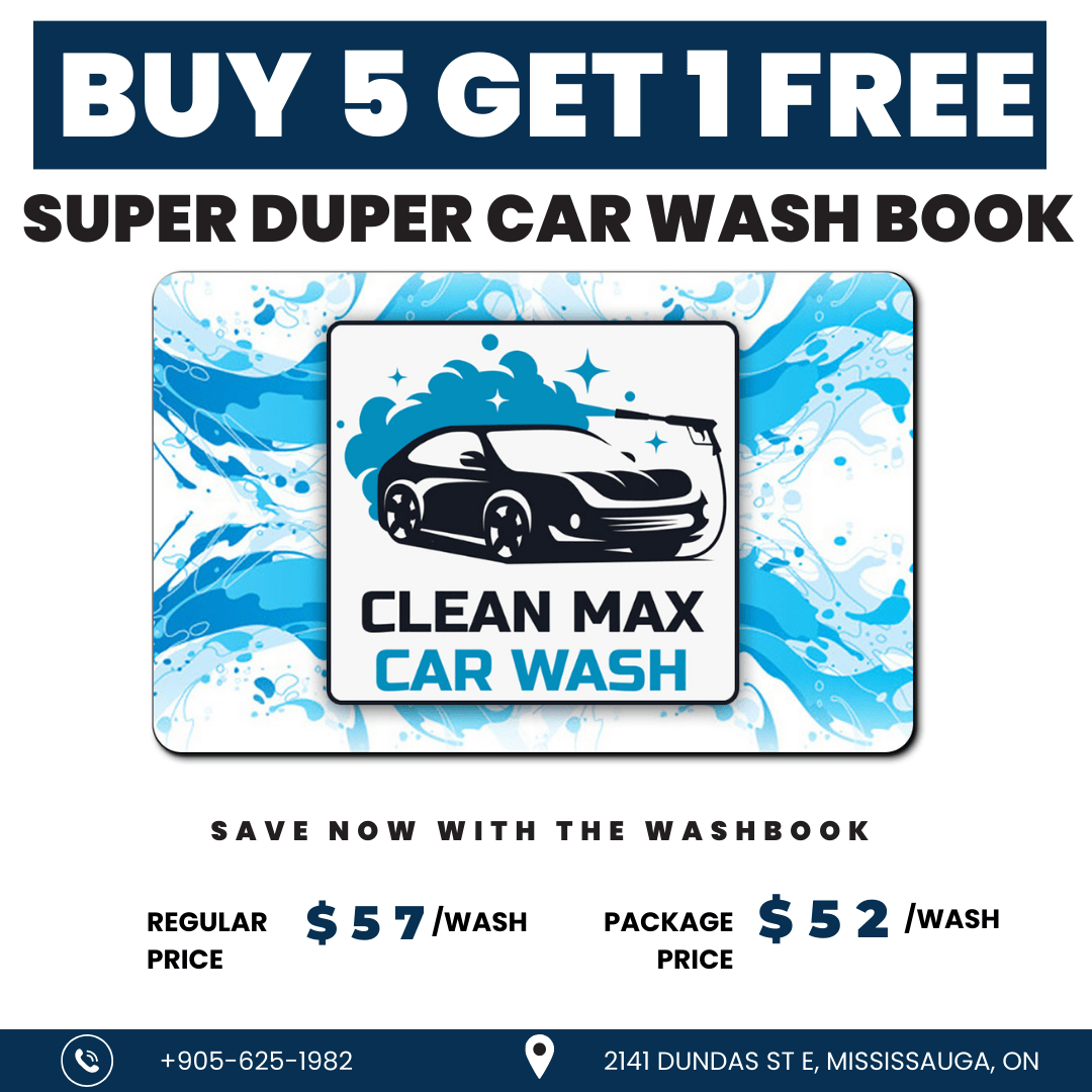 Super Duper Wash (6 Washes) Clean Max Car Wash