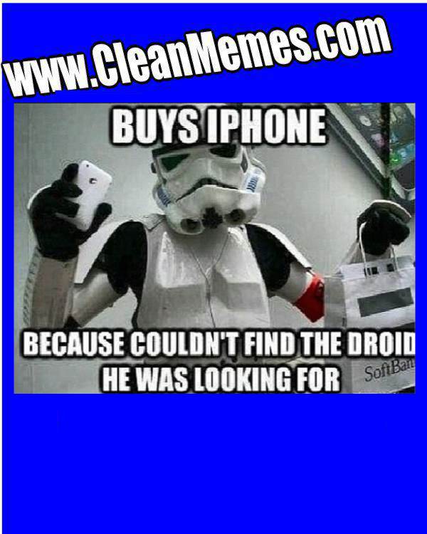 iPhone Trooper Clean Memes