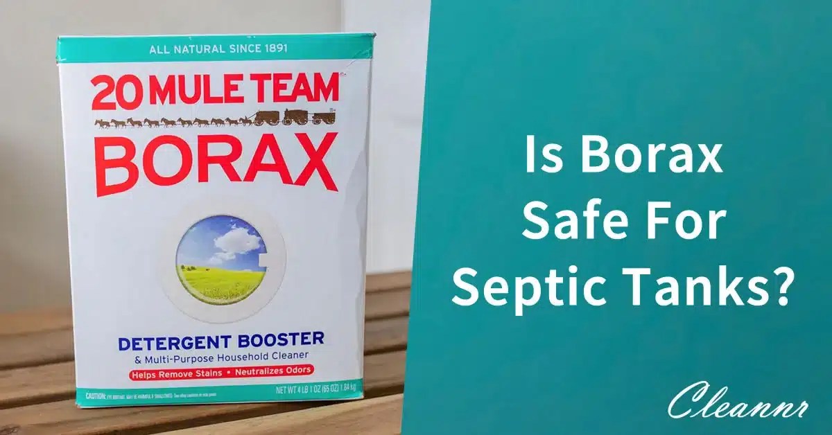 Is Borax Safe For Septic Tanks? Read This Before 1st Use Cleannr