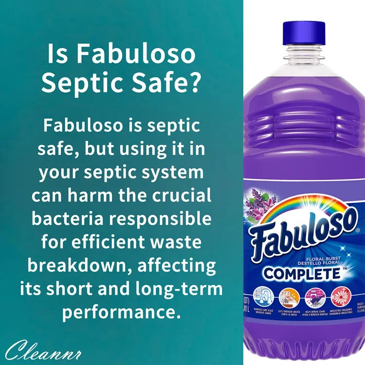Is Fabuloso Septic Safe? What You Need To Know Cleannr