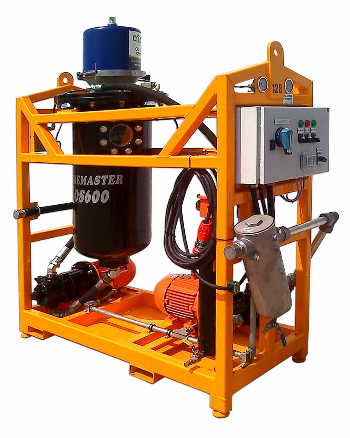 Lubemaster OS600 Centrifugal Oil Filtration Mill Unit Oil Cleaning
