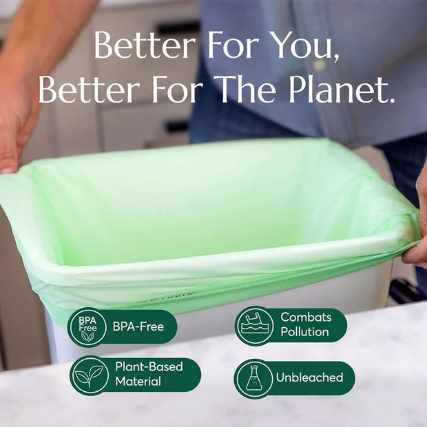 Compostable Trash Bag Duo Cleanomic