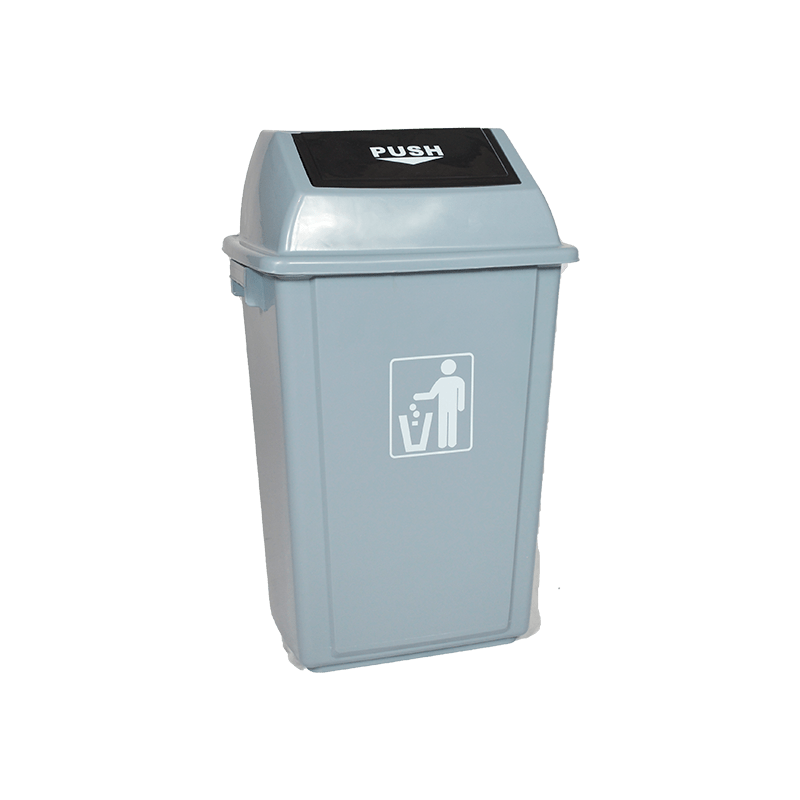 Trash Can With Oscillating Lid 15 Gallons Clean On