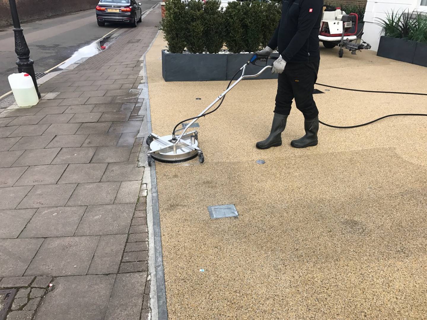 Resin Bonded Cleaning Clean Park UK