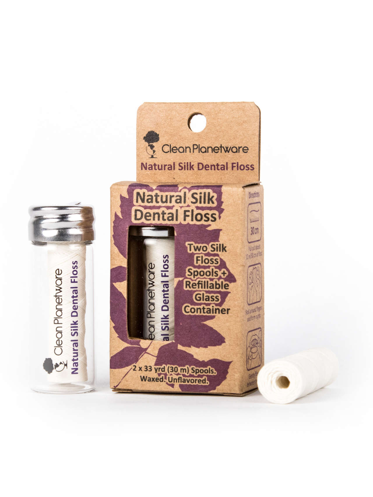 Natural Silk Dental Floss