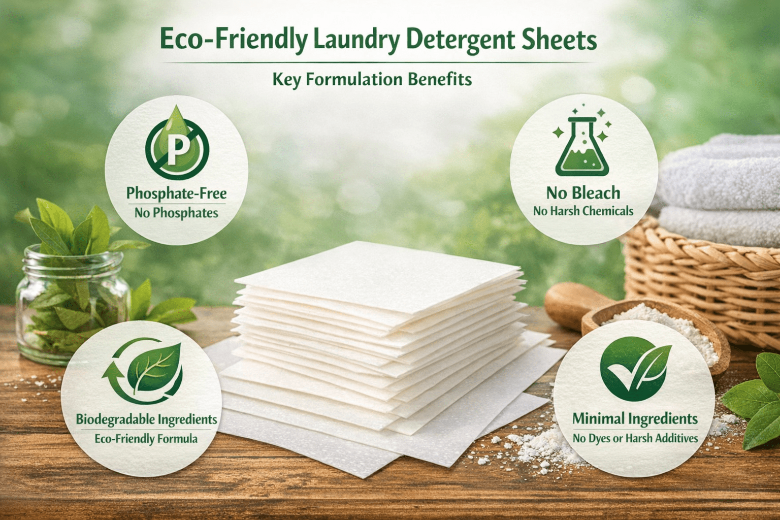 Ecofriendly Laundry Detergent Sheets A Green Solution For Sustainable