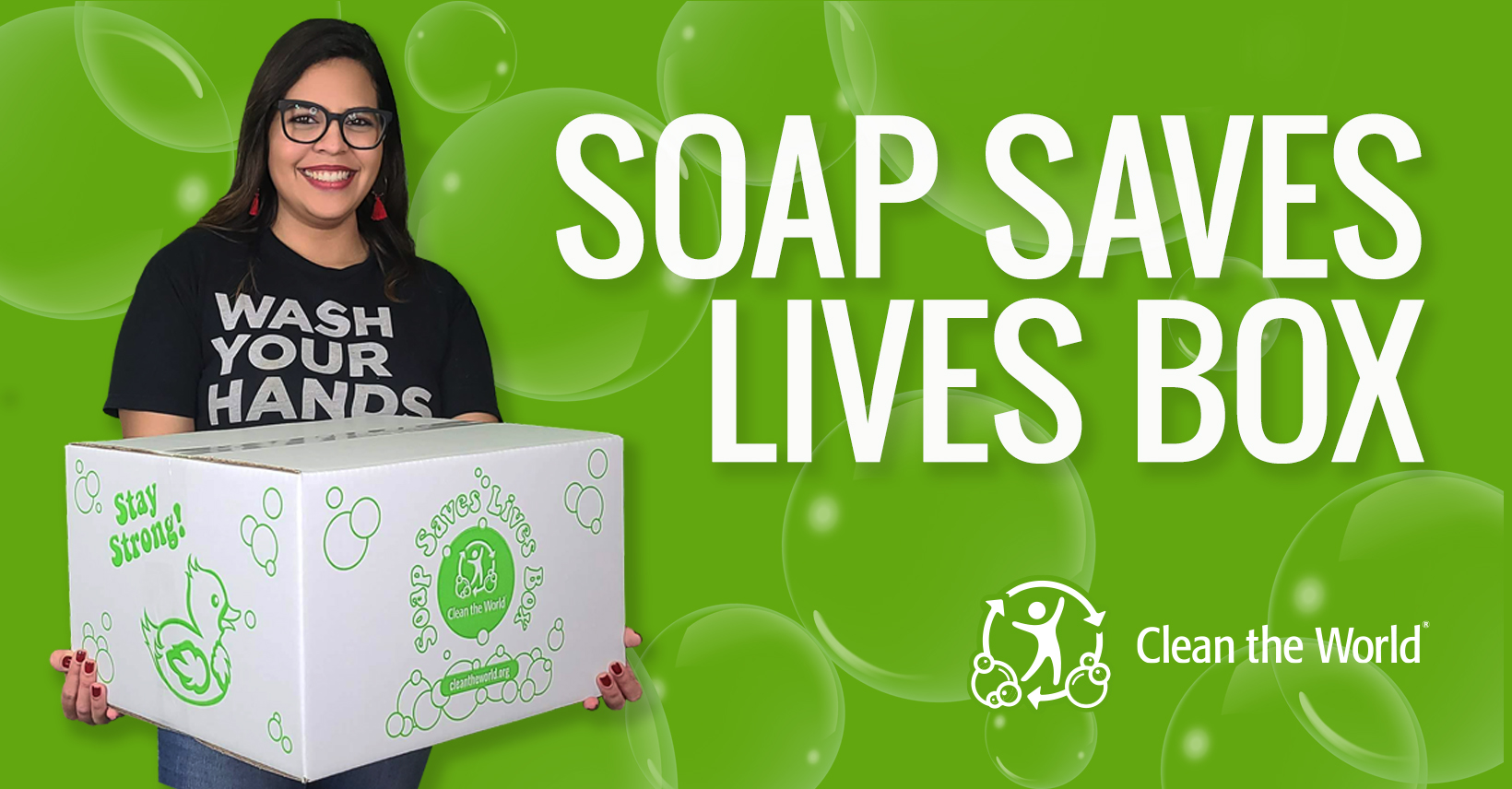 Soap Saves Lives Box Corporate Clean the World