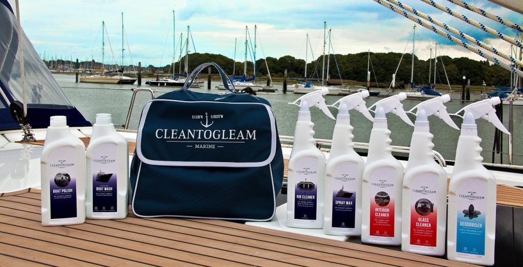 CLEANTOGLEAM gear up for boat cleaning product launch CleanToGleam