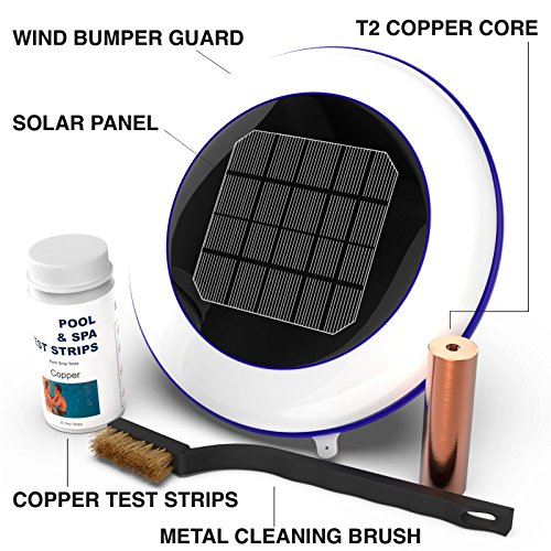 Solar Pool Ionizer Kill Algae Using 80 Less Chlorine Keeps Water