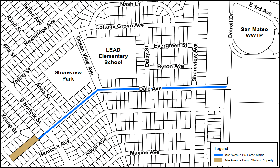 Dale Avenue Pump Station Clean Water Program San Mateo