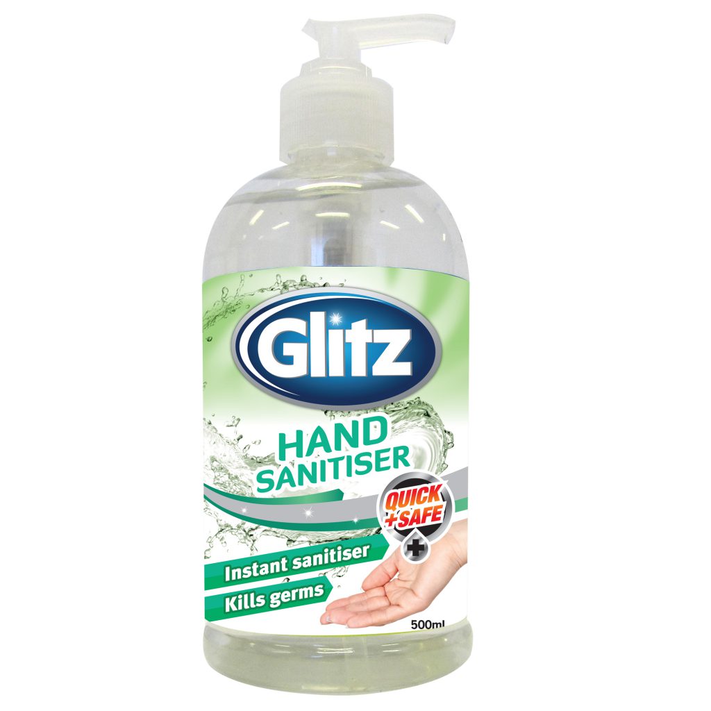 Glitz Hand Sanitiser 500 ml Glitz for effortless cleaning