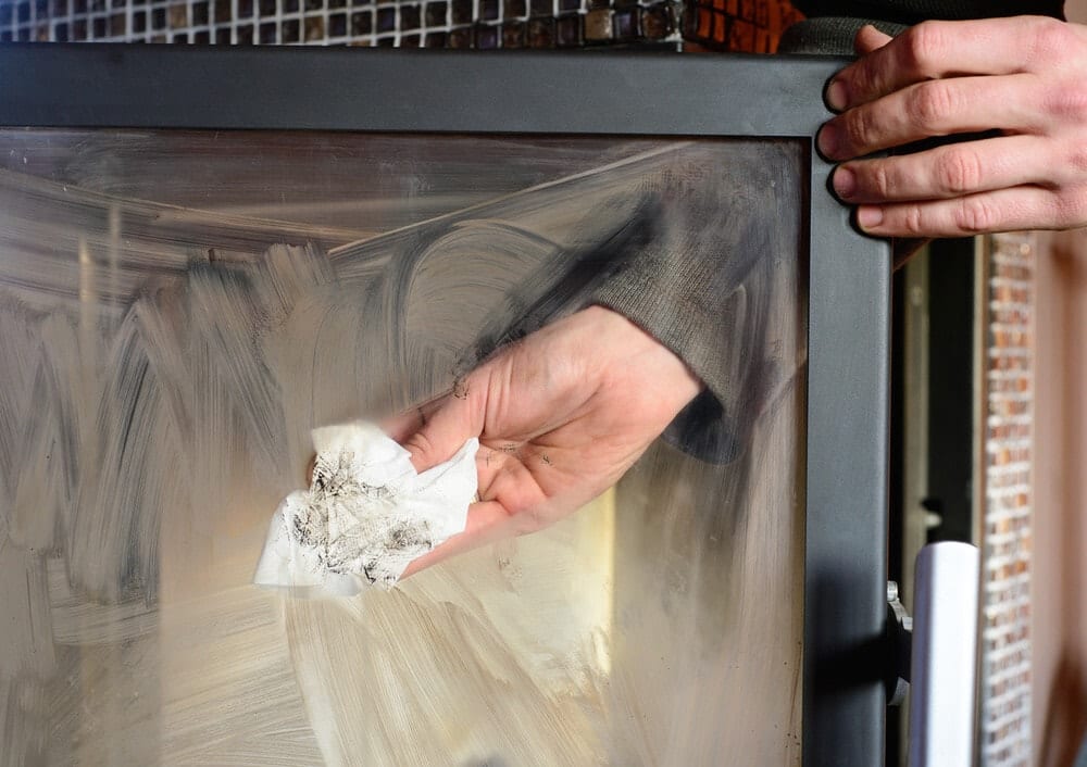 How to Clean Fireplace Glass Doors Cleanzen