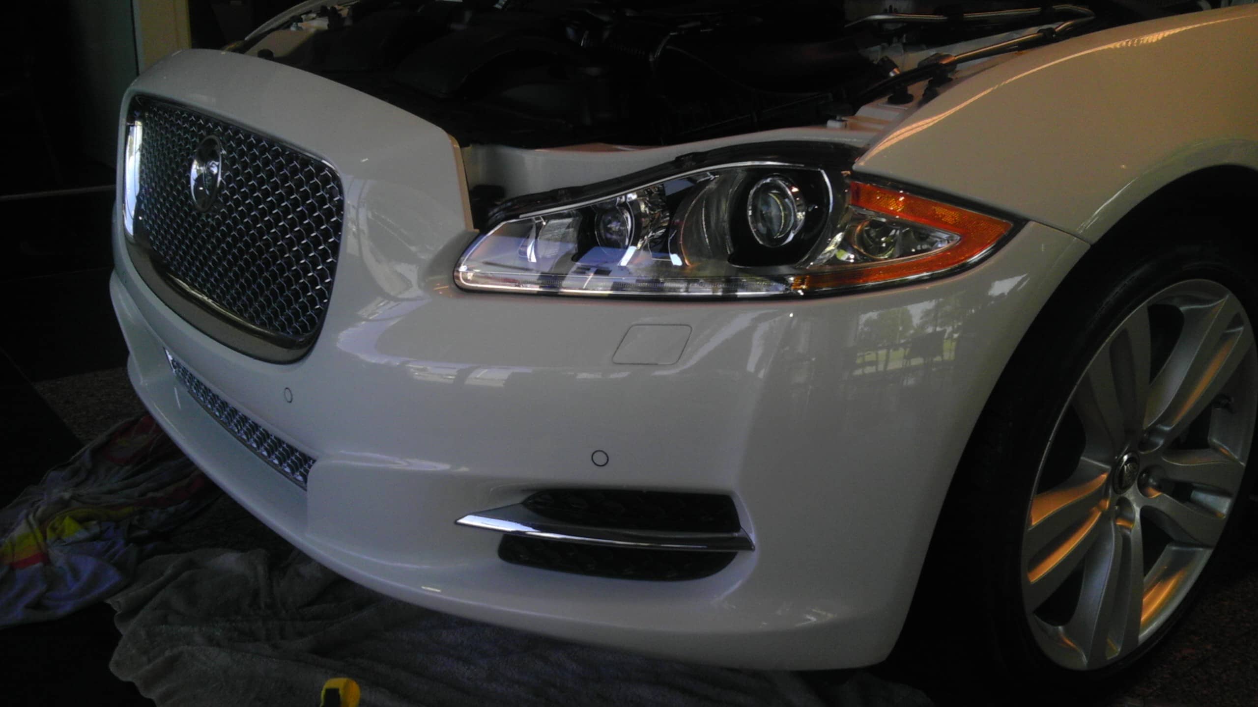 2013 Jaguar XJL Clear Car Bra 3M Scotchgard paint protection film