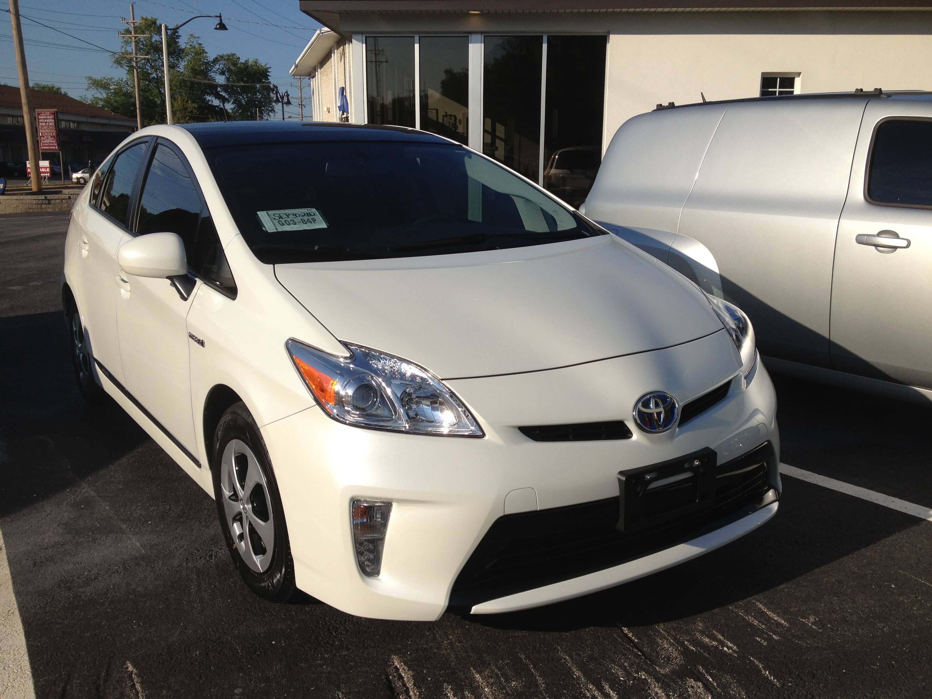 2 Toyota Prius, 4Runner, and Venza XPel and 3M clear paint protection
