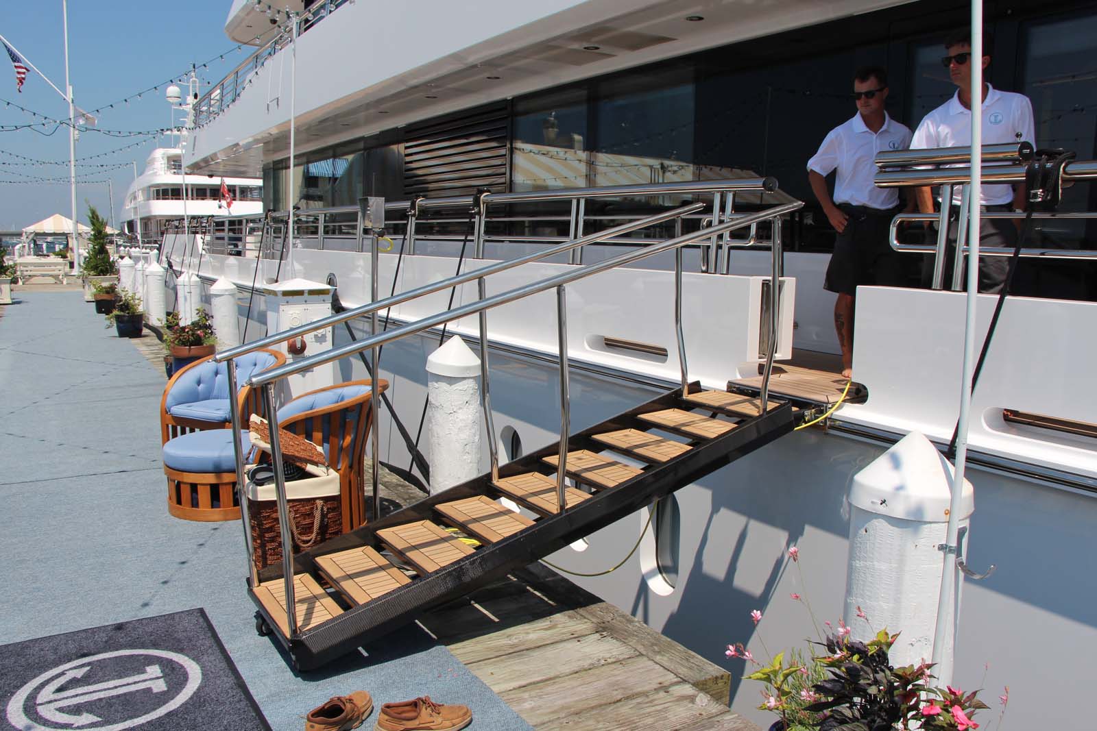 Xpress Boat Boarding Ladder Boat Trailers Pontoon Bud's MotorSports Stainless boarding