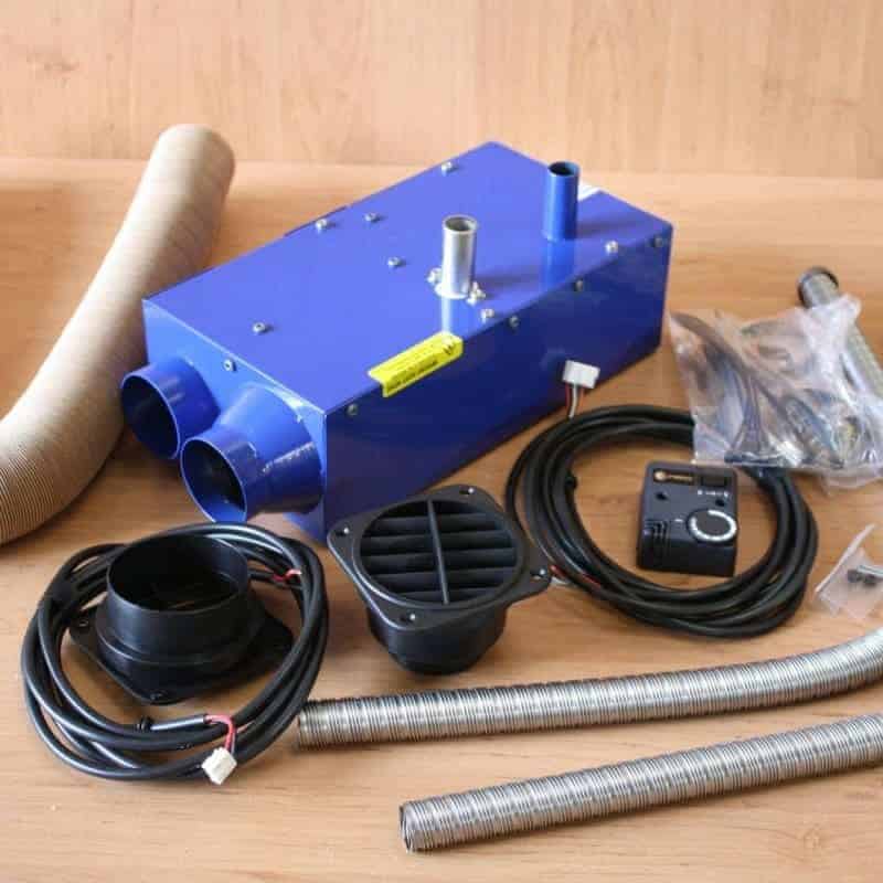Smev 9222 with Installation Kit and Propex HS2000 Air Heater