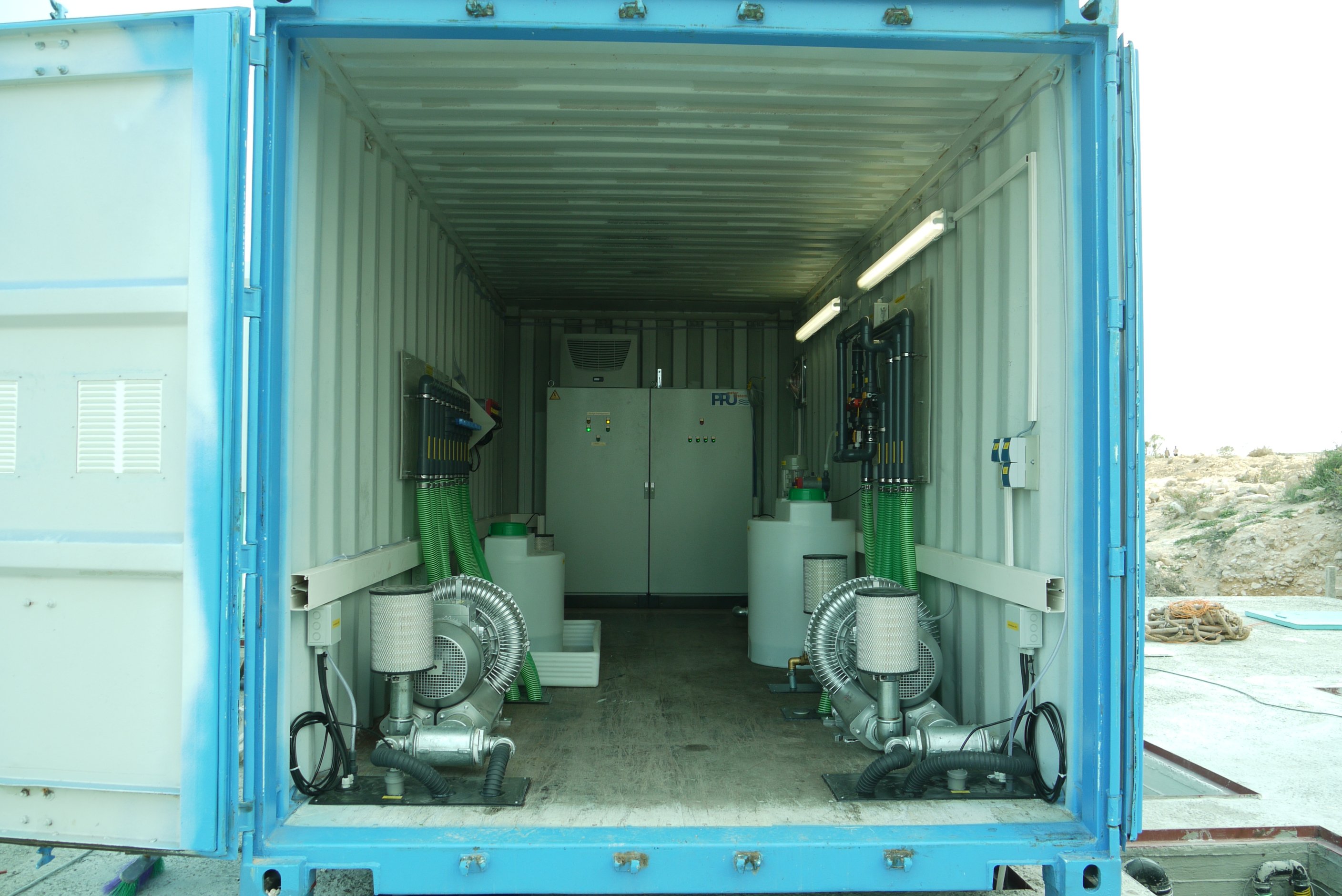 Mobile Wastewater Treatment Plant Modular, Portable Design
