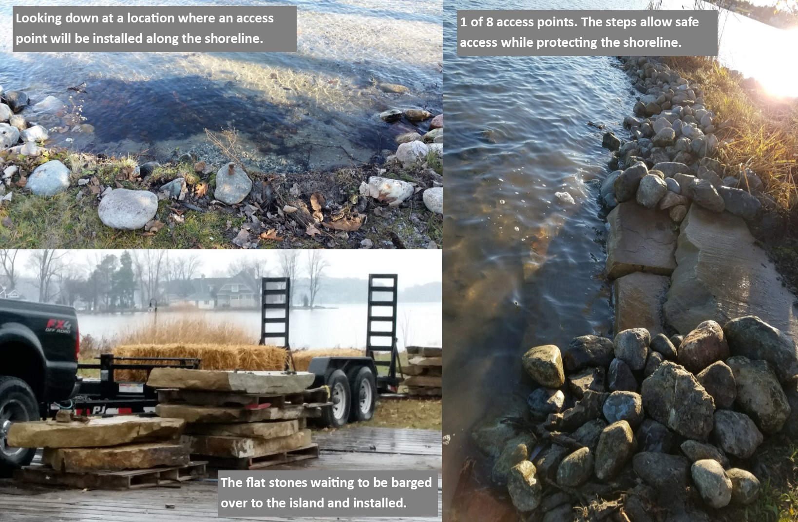 Kasota Island Restoration Project Updates News & Events The Clear