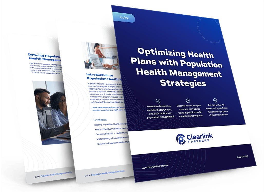 Population Health Management Guide for Health Plans Clearlink Partners