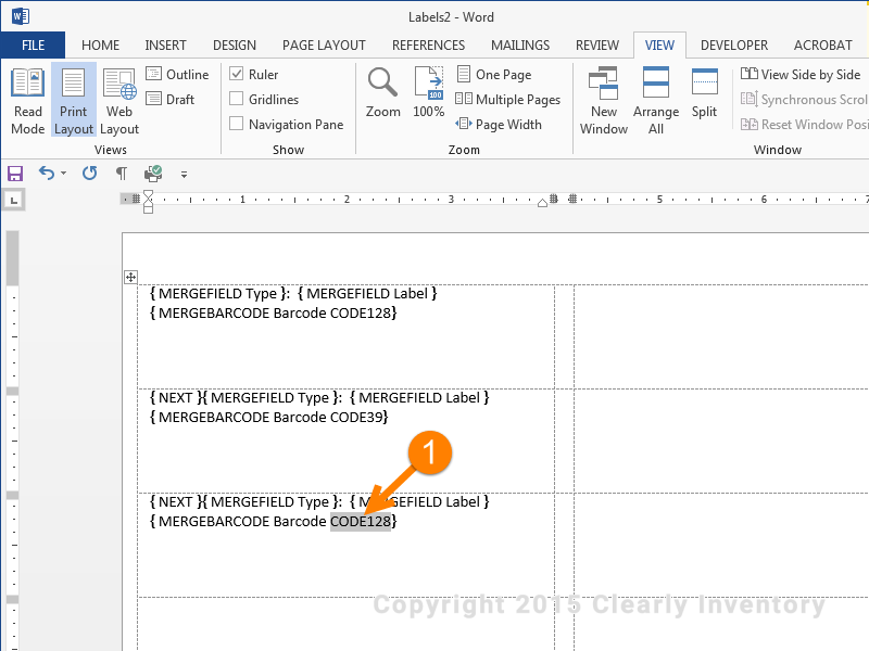 How To Print Barcodes With Excel And Word Edwin Fahmi Blog