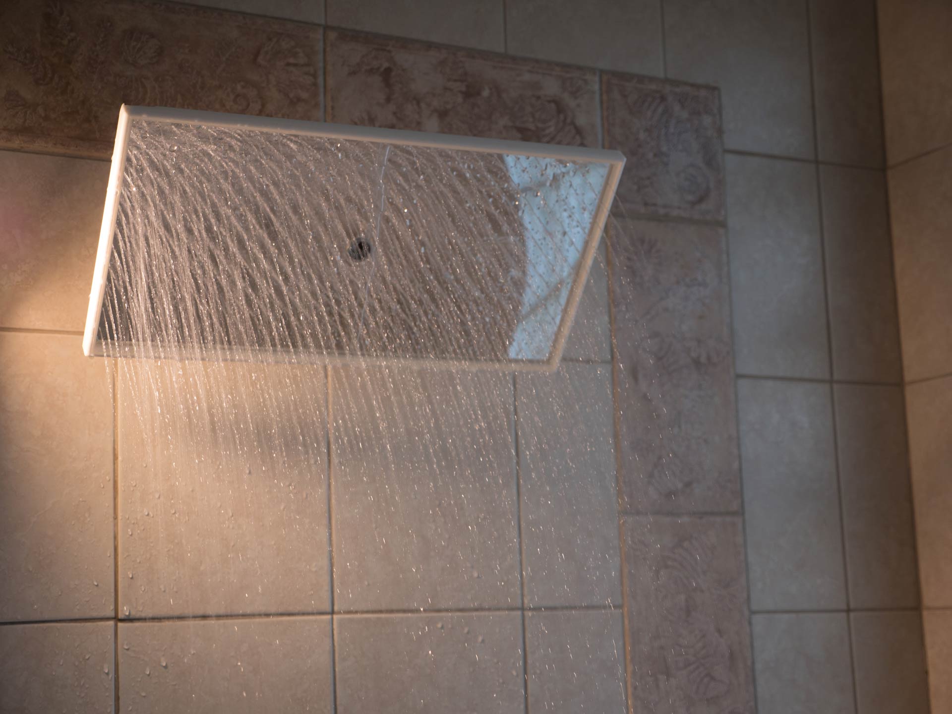Mirror Showerhead XL Clear Shower XL Showerhead