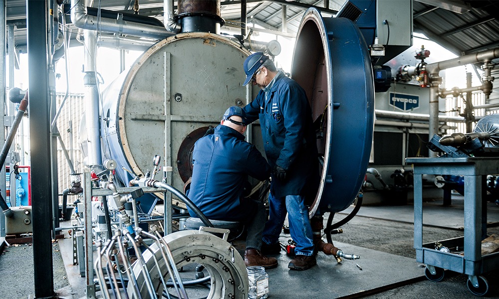 ClearSign Core™ Technology Retrofitted in Cleaver Brooks Firetube Boiler