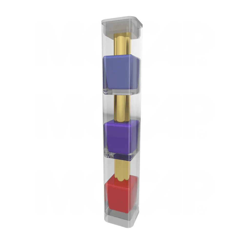 Square Clear Plastic Tubes Cleartec Packaging