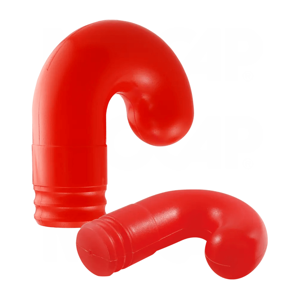 Plastic Candy Cane Tube Toppers Cleartec Packaging
