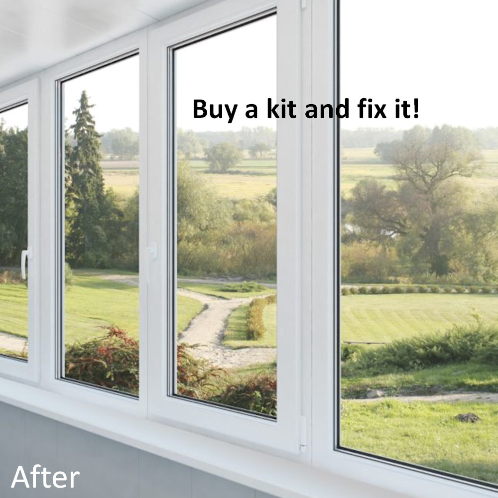 Clearmywindow Double glazing window repair kit condensation