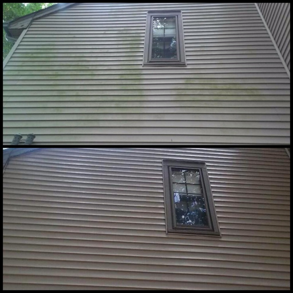 Pressure Washing Vinyl Siding Clearview Washing LLC NJ