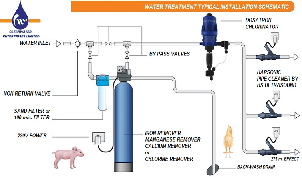 Pipe Cleaning and Biofilm Removing by Ultrasound Clearwater