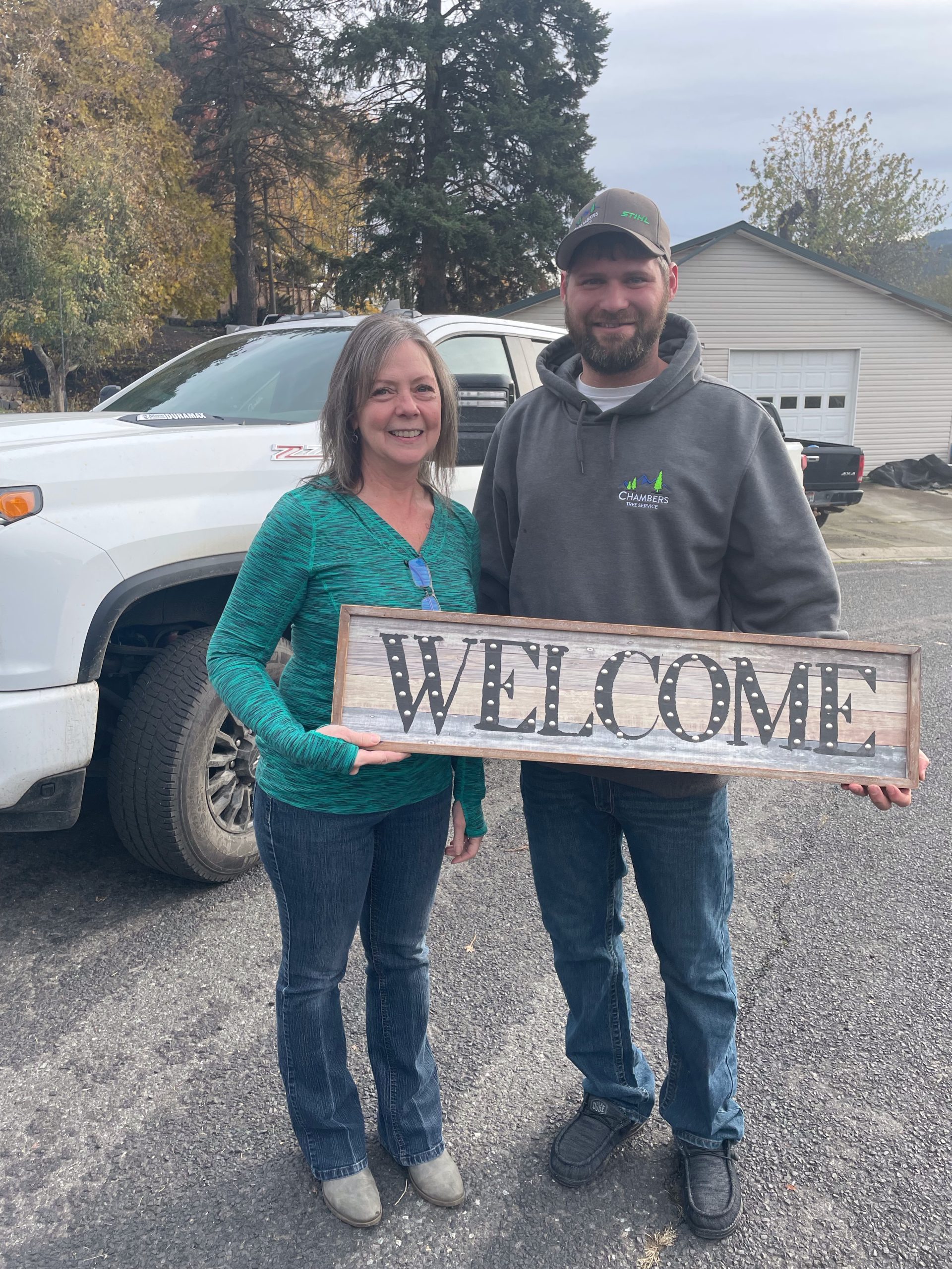 The Clearwater County Chamber of Commerce Chambers Tree