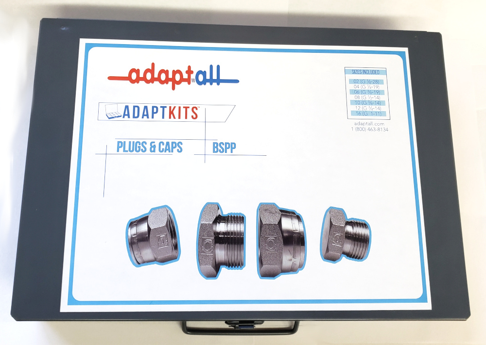 AF KITBSPP 48 Piece BSPP Cap & Plug Kit (2 16) [AF KITBSPP